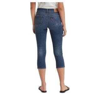 NWT Levi’s Shaping Capri Jeans 311 Stretch Skinny Smooth Tummy Panel sz 12 / 31